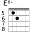 E9+ для гитары - вариант 5