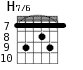 H7/6 для гитары - вариант 3