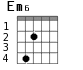 Em6 для гитары - вариант 2