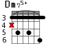 Dm75+ для гитары - вариант 2