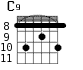 C9 для гитары - вариант 9