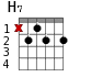 H7 для гитары - вариант 1