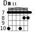 Dm11 для гитары - вариант 2