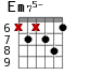Em75- для гитары - вариант 7