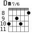 Dm7/6 для гитары - вариант 2
