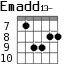 Emadd13- для гитары - вариант 7
