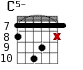 C5- для гитары - вариант 4