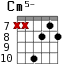 Cm5- для гитары - вариант 3