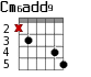 Cm6add9 для гитары - вариант 1