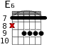 E6 для гитары - вариант 4